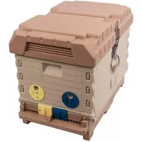 Neue 7-Rahmens Nucleus Insula ted Bee keeping Supplies Zusammen gebaute Bee Hive Set Core Frames Foundations 1 Jahr Garantie für den landwirtschaft lichen Gebrauch