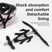 ROCKBROS-Casco de bicicleta ligero y personalizado para mujer, casco compacto para ciclismo de montaña y carretera, protector deportivo para ciclistas