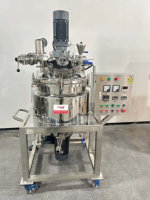 Cuve de mélange en acier inoxydable pour startups, petit émulsifiant sous vide pour crème solaire, mélangeur à cisaillement élevé