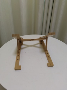 Có thể điều chỉnh tre gỗ máy tính xách tay đứng dọc gấp PC máy tính bàn PC chủ cho MacBook Stylish Art văn phòng máy tính để bàn phụ kiện - Product Image 5