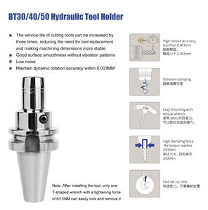 CNC chuyển máy công cụ chủ sở hữu BT30 BT40 BT50 thủy lực công cụ chủ - Product Image 5