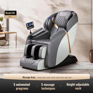 Silla de Gravedad Cero V8 Snowift Luxury Space Capsule con Shiatsu, Calor, IA, Cuero PU, Descuento por Volumen - Product Image 1