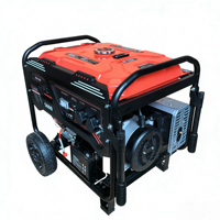 Générateur portable 5000W - 230V AVR, autonomie de 9 heures, certifié CE pour la ferme, l'atelier et les situations d'urgence