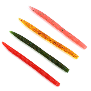 Großhandel Künstlicher Köder Wacky Worm Bass-Angelköder Weicher Stickköder Wurmköder Weichköder - Product Image 5