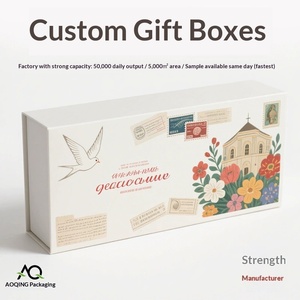 Custom Premium Hinged Lid Candle <b>Gift</b> <b>Boxes</b> for Scented Candles, <b>Wedding</b> Favors & Boutique Packaging - Product Image 1