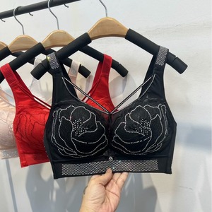Soutien-gorge grande taille avec ou sans armature, style français, maintien de la poitrine, sexy, fin, lingerie pour femmes à forte poitrine, réglable - Product Image 2