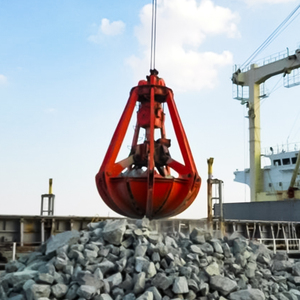 Grappin hydraulique <span class=keywords><strong>pour</strong></span> ferraille métallique à 4 griffes, type Orange Peel, 10 tonnes, 20 tonnes - Product Image 3