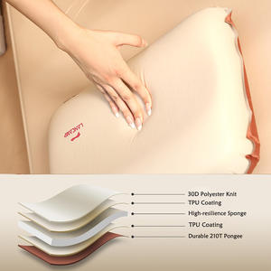 Bantal Camping Ringan TPU, Bantal Tiup Otomatis untuk Perjalanan dan Camping, Bantal Busa Portabel yang Nyaman untuk Aktivitas Luar Ruangan - Product Image 3