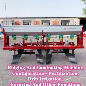 Tracteur suspendu équipement agricole légume Ridger <span class=keywords><strong>Film</strong></span> paillage engrais applicateur Machine fournie boîte de vitesses cultivateur - Product Image 2