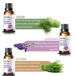 Senmao GMP Factory Direct Supply 100% Pure And Natural Plant Lavender Essential Oil For Aromatherapy Massage Skin Care