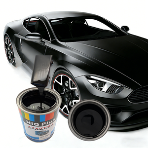 <span class=keywords><strong>Peinture</strong></span> <span class=keywords><strong>de</strong></span> finition automobile et marine 1K noir mat haute performance à base d'acrylique, résistante aux intempéries, haute couvrance, en aérosol - Product Image 1