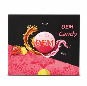 Hot Selling Wholesale Vip Strawberry Flavour Honey Candy <b>Boxes</b> With Pure Herbal Honey Candy Packaging - Product Image 1