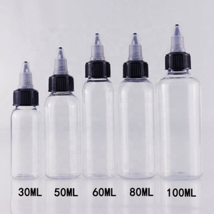 Screw Twist Transparent Top Pointed Mouth Cap <b>Bottle</b> Pointed Mouth Plastic Squeeze <b>Bottle</b> - Product Image 4