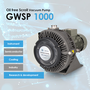 Nouvelle pompe à vide sans huile OEM 1~20 L/s, série GWSP, refroidie par air, pour l'industrie des semi-conducteurs - Product Image 2