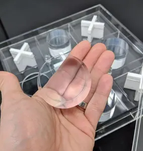 OEM пользовательский сервис акриловая лазерная гравировка Lucite Tic Tac Toe игровая доска