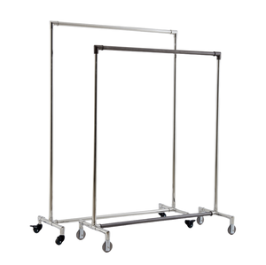 Sang trọng <span class=keywords><strong>Chrome</strong></span> Boutique móc set-cao cấp hiển thị Hooks với kim loại quần áo <span class=keywords><strong>Rack</strong></span> cho Boutique may mặc lưu trữ - Product Image 3