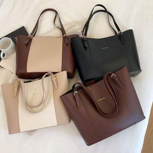 Nouveau sac à main tendance pour femmes pour les trajets quotidiens, grand sac à main pour femmes en cuir PU, sac fourre-tout - Product Image 1
