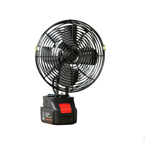 Industrial Battery Powered <b>Fan</b> Metal Version Rechargeable DC Motor Outdoor Camping Use - Product Image 1