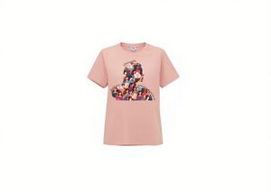 T-shirt per la Giornata Internazionale della Donna, 100% cotone, girocollo, manica corta, stampa casual, design empowerment, primavera estate - Product Image 1