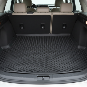 Tapis de sol de voiture hexagonaux de luxe en PVC, ensemble complet, <span class=keywords><strong>prix</strong></span> de gros, tapis de coffre, imperméables, antidérapants, garantie 1 an pour fourgonnettes/pick-up - Product Image 1