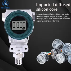 AOSHENG Pressure Transmitter Digital Display 4-20ma Wireless Pressure Transducer With High Quality