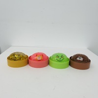 Jouet anti-stress Grinch Dumpling Squishy TPR avec paillettes, boîte mystère pour garçons et filles