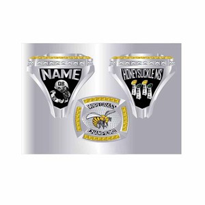 Bague de championnat de hockey sur glace de basket-ball personnalisée Bague de champions d'équipe de haute qualité - Product Image 3