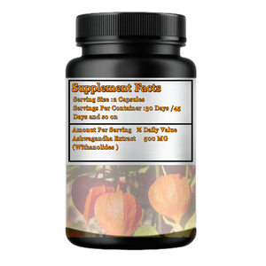 Estratto di erbe Ashwagandha/capsule 5% Withanolides Ashwagandha radice di estratto in polvere - Product Image 3