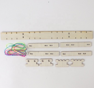 Kit de puente de cable de madera DIY para estudiantes de 5 a 13 años, unisex, experimento de física mecánica, tecnología científica - Product Image 4