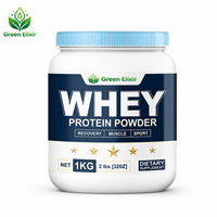 Isolat Protein Whey Mass Gainer Bubuk Suplemen Nutrisi Olahraga untuk Pembentukan Otot Dewasa