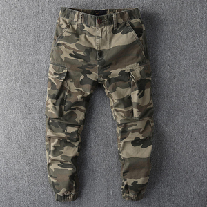 Pantalon Cargo Homme Grande Taille Ample Style Streetwear Camouflage Personnalisé avec Grandes Poches – Vente en Gros, Fabrication OEM en Usine - Product Image 3