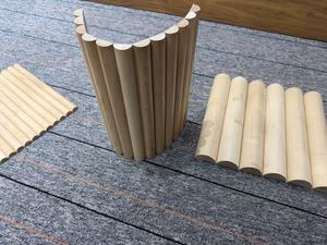 Paneles de Pared Interiores de Madera Maciza 3D de Alta Calidad EFS - Diseño Minimalista Insonorizado e Impermeable para Decoración de Salones y Hogares - Product Image 4