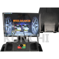 Balanceador de Ruedas con Levitación Magnética LCD KUNCHI - Máquina Profesional para Equilibrar Neumáticos para Reparación en Garajes
