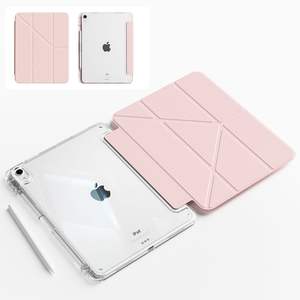 Custodia Protettiva per iPad <span class=keywords><strong>Air</strong></span> 7 10.9 Pollici e iPad Pro 12.9, <span class=keywords><strong>Cover</strong></span> Trasparente in Acrilico, Custodia Minimalista in Pelle - Product Image 4