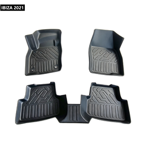 Rhd inodoro impermeable 5D Tpe alfombrilla para suelo <span class=keywords><strong>de</strong></span> coche alfombrillas <span class=keywords><strong>de</strong></span> coche alfombrilla <span class=keywords><strong>de</strong></span> pie Tpe personalizada accesorios interiores para <span class=keywords><strong>IBIZA</strong></span> 2021 - Product Image 1