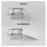 Barquette alimentaire rectangulaire jetable en aluminium RE216 750ML, bac de cuisson profond pour rôtir, cuire, réchauffer, emporter