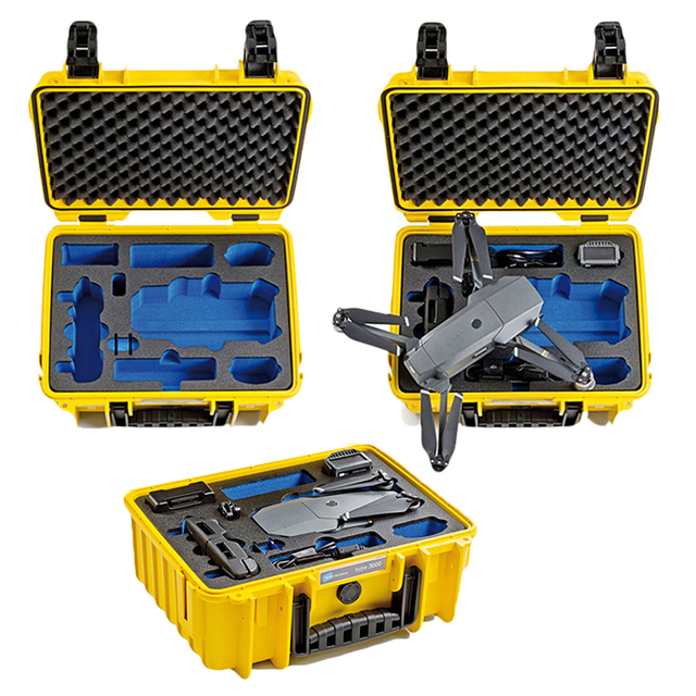High Quality IP67 Hard Waterproof PP/ABS Plastic Tool Case UAV Case With Customized Foam Lining