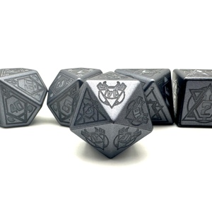 Jeu de dés polyédriques personnalisés OEM ODM Dés électriques rechargeables par USB avec boîtier de chargement Dés du MDN rechargeables Chargement sans fil pour <span class=keywords><strong>RPG</strong></span> - Product Image 4
