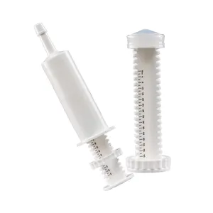 Factory Selling 60ml Empty Oral Injection Plastic Feeding Gel Syringe Dose Syringe For Cattle