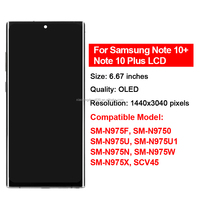 Écran tactile OLED Note 10+ Digitizer complet Pantalla Para Remplacement Lcd De Display Note 10 Plus Écran pour Samsung Galaxy N975 U
