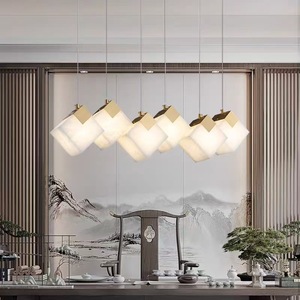 Lustre en pierre de nuage, ensemble de 6, 8 ou 10 pièces, LED E27, or, moderne, pour salle à manger, bar, salon de thé, bureau - Product Image 2