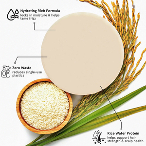 Custom Organic Growth Anti Hair Loss Solid <strong>Rice</strong> Water <strong>Shampoo</strong> <strong>Bar</strong> - Product Image 6