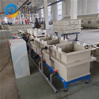 Réservoir de zingage Équipement de chromage Machines de galvanoplastie des métaux