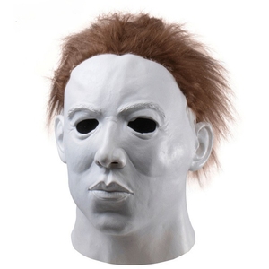 Maschera in lattice <span class=keywords><strong>horror</strong></span> con motivo Michael Myers Predator, denti affilati, per cosplay di Halloween Alien vs Predator - Product Image 5