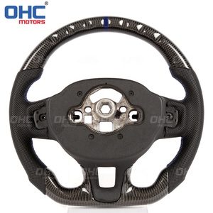 Volante Personalizado de Fibra de Carbono Real para <span class=keywords><strong>Volvo</strong></span> <span class=keywords><strong>XC40</strong></span> XC60 S60, Volante OHC MOTORS - Product Image 3