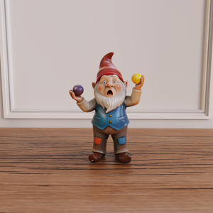 Statuetta di Gnomo Animato in Resina Personalizzata, Decorazione da Giardino, Divertente Statua di Nano, Produzione OEM all'Ingrosso di Personaggi Gnomo in Poliresina - Product Image 6