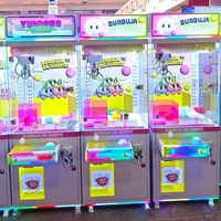 Mini machine à griffes en métal, machine à poupées, jeu d'arcade à pièces pour enfants, utilisation en intérieur et en extérieur
