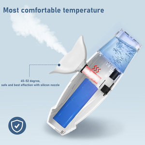IFINE Beauty Nano-vapeur chauffante 2-en-1 pour le visage et les yeux, soin hydratant pour peaux sèches, portable, sur batterie, pour usage domestique et extérieur - Product Image 3