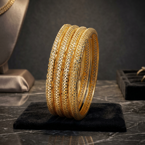 Lujo tradicional chapado en oro latón moda pulseras tinte oro relleno brazaletes chapado en oro formando brazalete joyería - Product Image 5