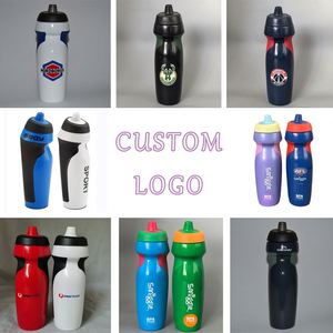 Bouteille d'eau sport en plastique personnalisée avec logo promotionnel, sans BPA, pour le cyclisme et les activités de plein air - Product Image 6